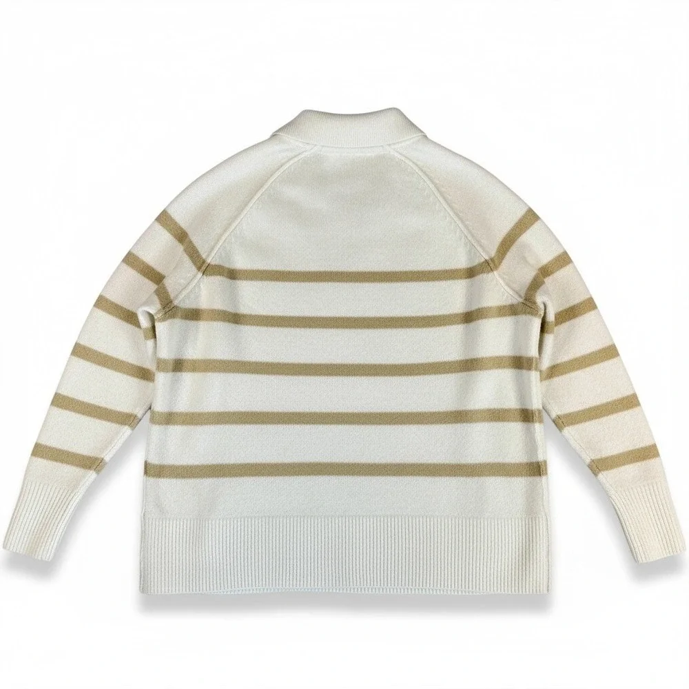 Aerie UnREAL Striped Sweater Women's XS  Long Sleeve Sweater Cozy Oversized y2k - Picture 5 of 9